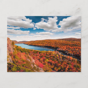 Water Porcupine Mountains Michigan Postcard