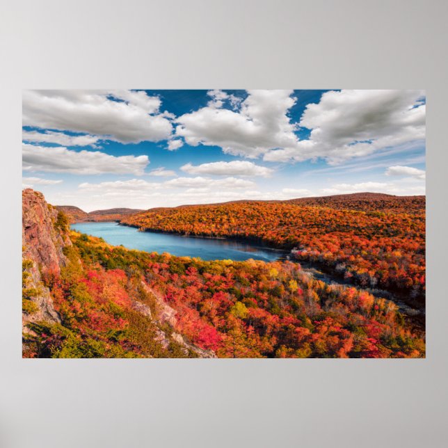 Water | Porcupine Mountains Michigan Poster (Front)