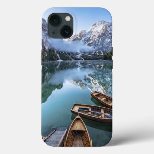 Water Pragser Wildsee Dolomites Italy iPhone 13 Case