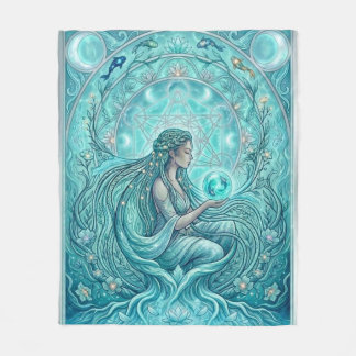 Water Priestess Fleece Blanket