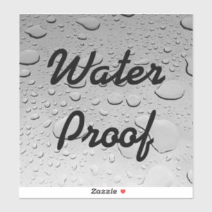 Water Proof Splash Free Drops Custom Cool Trendy Sticker