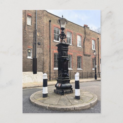 Water Pump Holborn London UK Postcard