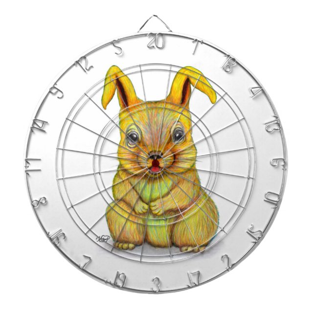 Water Rabbit Dart Board (Front)