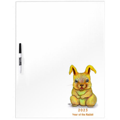 Water Rabbit Dry Erase Board