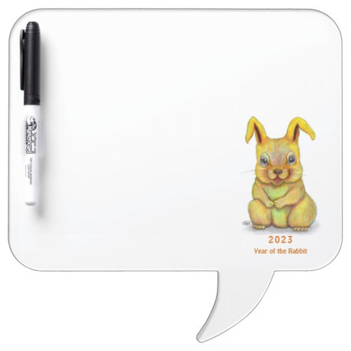 Water Rabbit Dry Erase Board