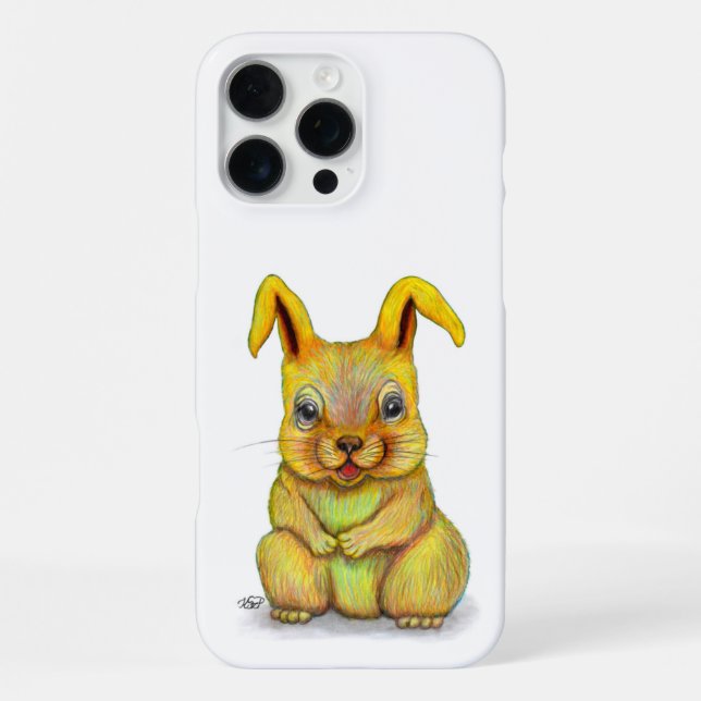 Water Rabbit iPhone Case (Back)
