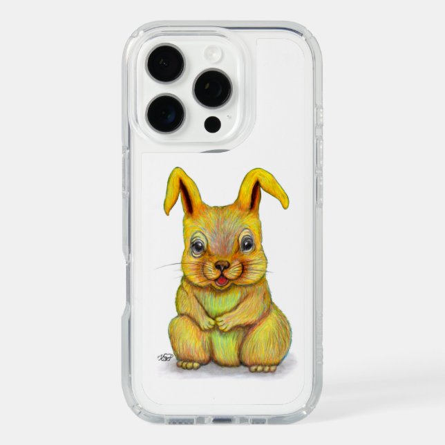Water Rabbit Speck iPhone Case (Front)