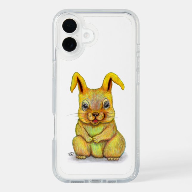 Water Rabbit Speck iPhone Case (Front)