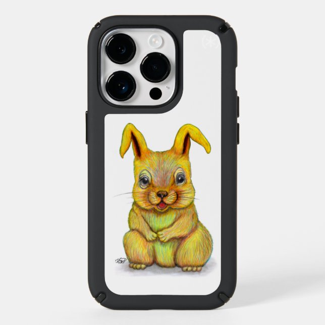 Water Rabbit Speck iPhone Case (Front)