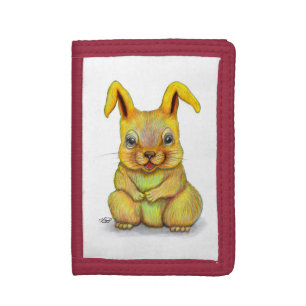 Water Rabbit Trifold Wallet