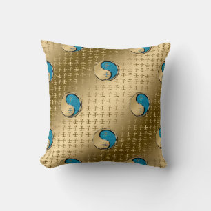 Water Rat Throw Pillow