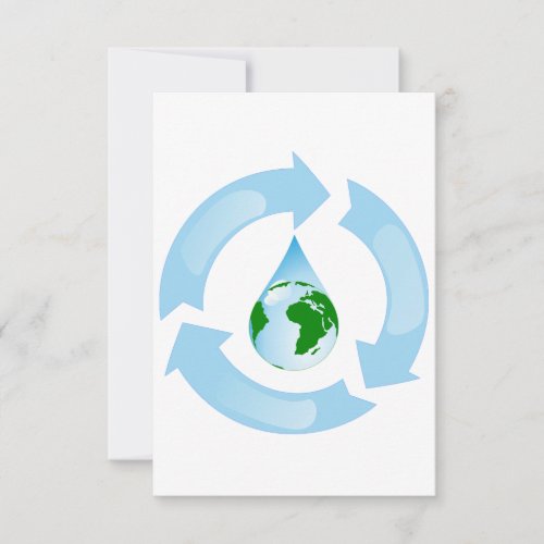 Water Recycling Invitations