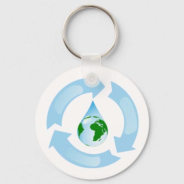 Water Recycling Keychain (Front)