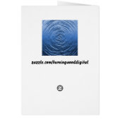 Water Ripple Blue Cards (Back)