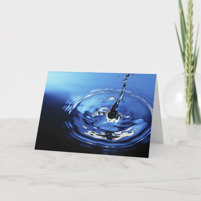 Water Ripple Card (Front)