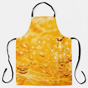 Water ripple liquid clean surface apron