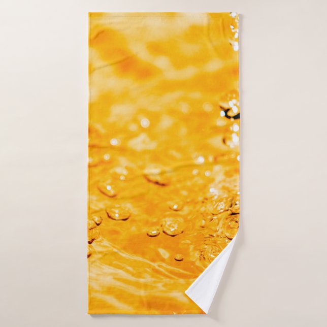 Water ripple liquid clean surface bath towel (Bath Towel)