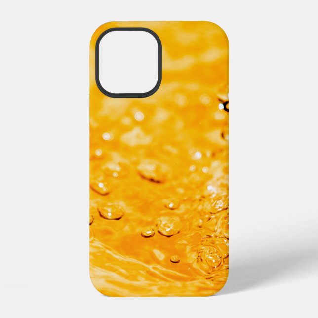 Water ripple liquid clean surface iphone case (Back)