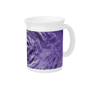 Water Ripple Purple Pitcher