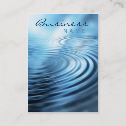 Water Ripples Business Card