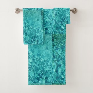 water ripples turquoise texture