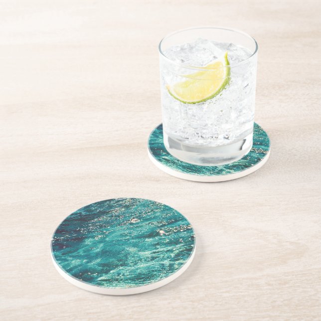 Water Sandstone Coaster (Side)