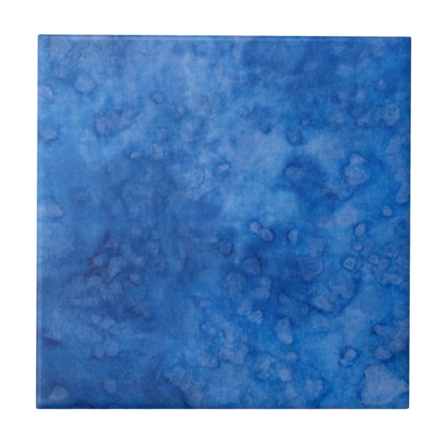 Water Sapphire Ceramic Tile (Front)