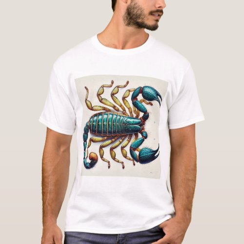 Water scorpion 070724IREF123 _ Watercolor T_Shirt