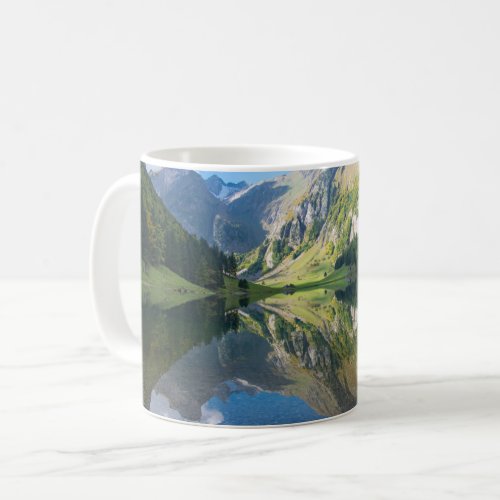 Water  Seealpsee Lake  Swiss Alps Switzerland Coffee Mug