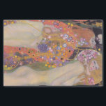 Water Serpents II by Gustav Klimt Tissue Paper<br><div class="desc">Gustav Klimt is one of the most famous Art Nouveau artists of the genre.  He was active in the late 19th / early 20th centuries.</div>