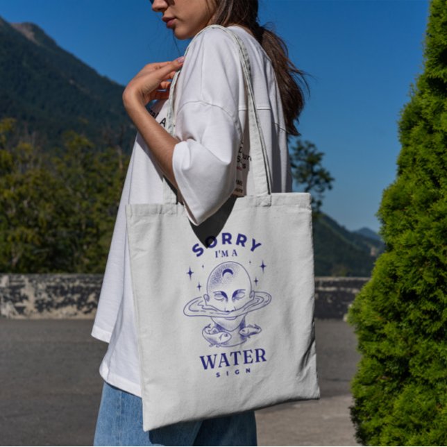 Water Sign Nature Zodiac Tote Bag   (Creator Uploaded)