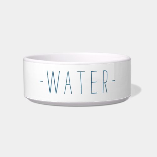 Water Simple Dog or Cat Drink Bowl