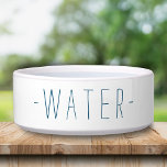 Water Simple Dog or Cat Drink Bowl<br><div class="desc">Water Simple Dog or Cat Drink Bowl.</div>