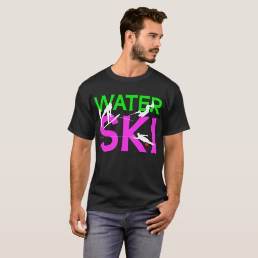 Water Ski 3Event TShirt Zazzle