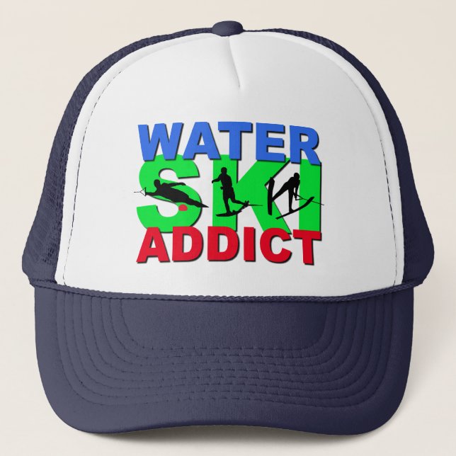 Water Ski Addict Hat (Front)