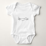 Water Ski Baby Bodysuit at Zazzle