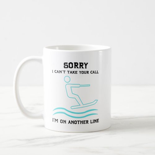 Water Skiers Gift For Wakeboarder or Wakesurfer Coffee Mug