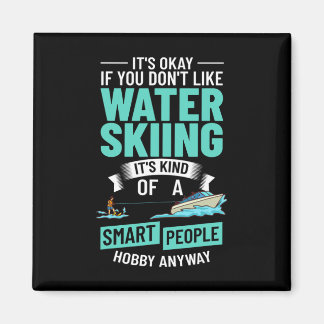 Water Skiing Boat Beginner Board Skier Waterski Tr Magnet