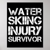 Water skiing injury survivor