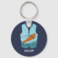 Water Skiing Life Jacket Graphic Personalized