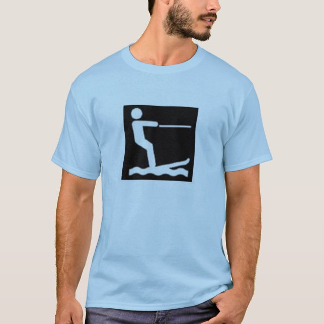 water skiing T-Shirt (Front)