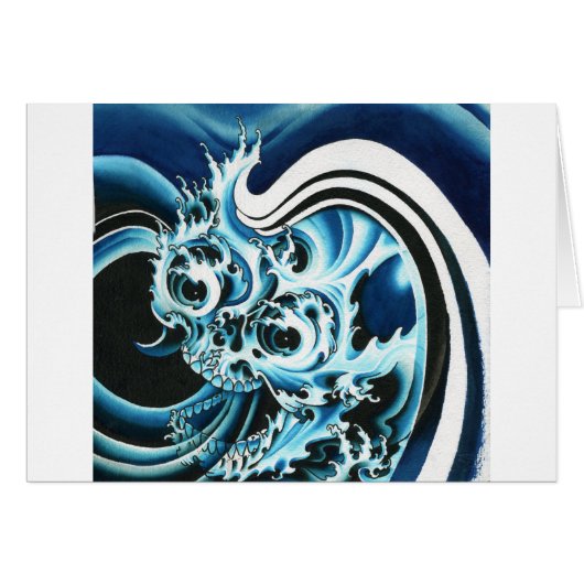 Water Skull (Front Horizontal)