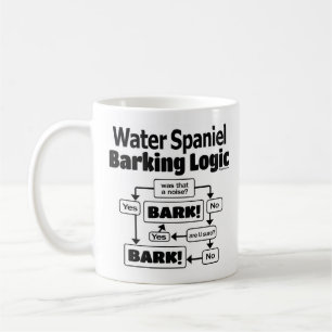Water Spaniel Barking Logic Coffee Mug