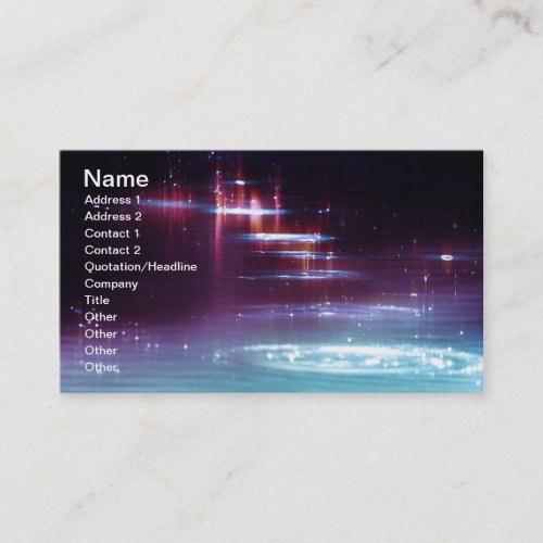 water_sparkle-wide business cards