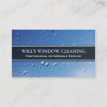 Water Splash, Blue Window Cleaner - Business Card at Zazzle