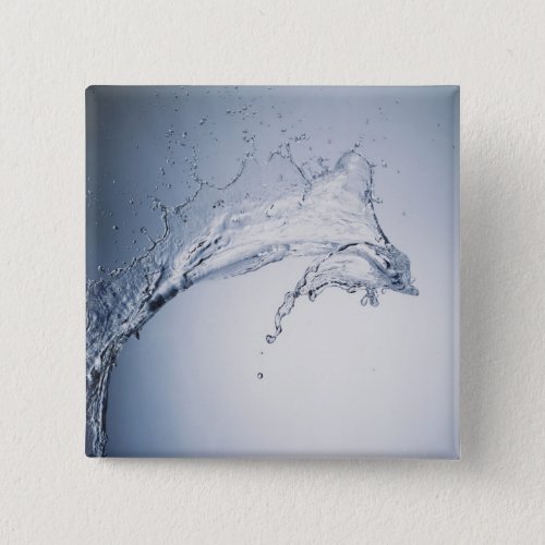 Water Splash Pinback Button