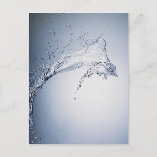 Water Splash Postcard