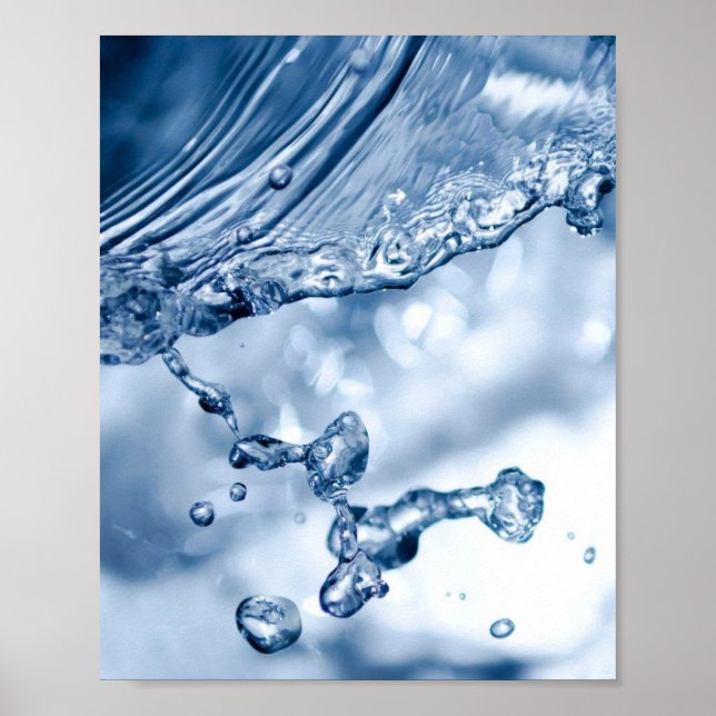 Water Splash Poster (Front)