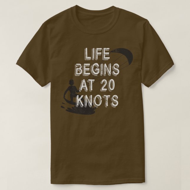 Water Sports Freedom Kiteboarder Kitesurfing T-Shirt (Design Front)