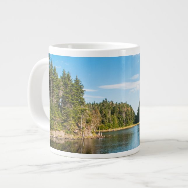 Water | Spruce Lake Quebec, Canada Giant Coffee Mug (Front Left)